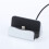 3Pièces Station Chargement Téléphone USB Type-C Argent Stable 9