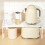 Étagère de cuisine extensible 24.69oz Capacité 4