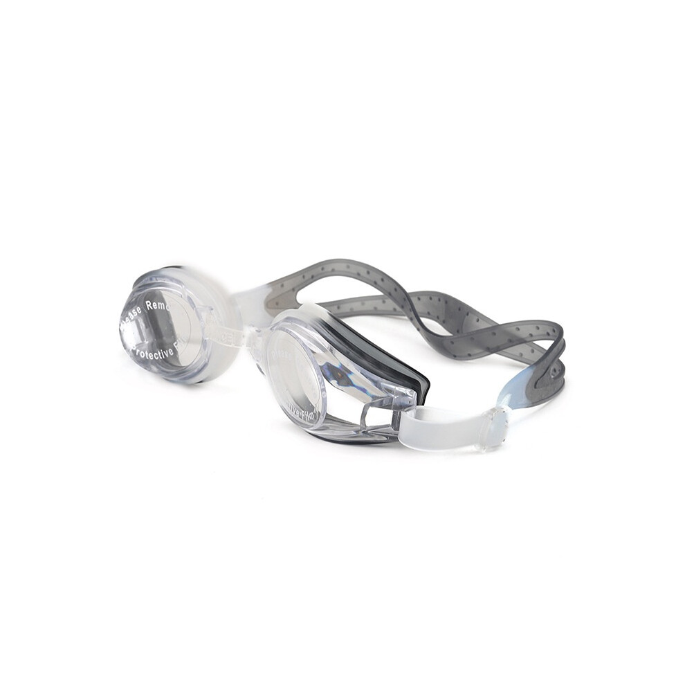 (Gray) Men Goggles Swimming Women Adult Diving Googles Waterproof Antifog Swim Gray