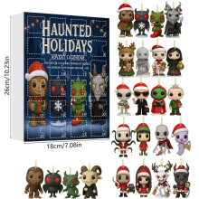 (Haunted House)Game Of Thrones And Wicked Christmas Advent Calendar With 24 Decorations Acrylic