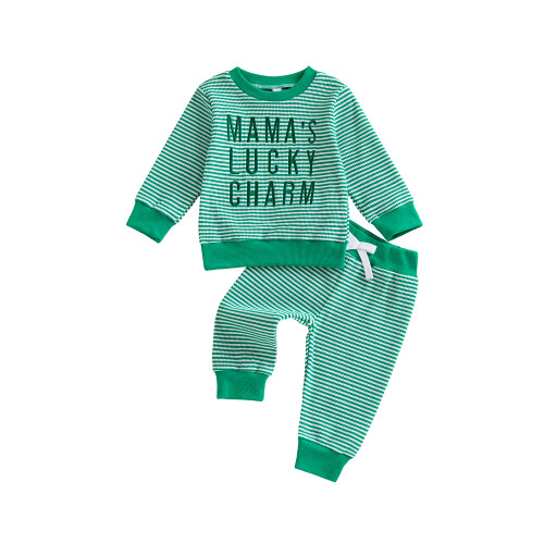 (12-18 Months, Green 3) Ιρλανδική στολή για 2 τεμαχίων