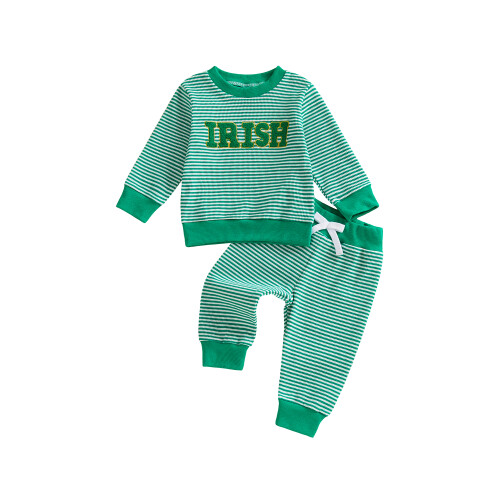 (6-12 Months, Green 2) Ιρλανδική στολή για 2 τεμαχίων