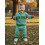 (6-12 Months, Green 2) Ιρλανδική στολή για 2 τεμαχίων 6