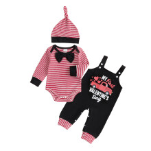 (0-3 Months, Black) Baby Jungen Hosen – Valentinstags-Outfit