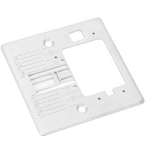 Sewing Machine Needle Plate Q235 Steel for 3321 3323 Model, 7.9x8cm