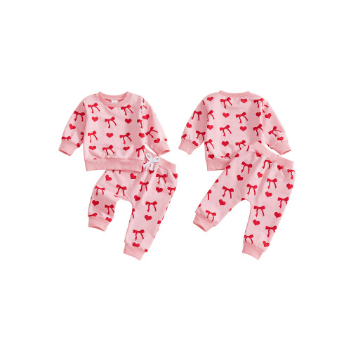 (12-18 Months, Pink) Σετ 2 τεμαχίων Άγιο Βαλεντίνο 1