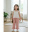(6-7 Years, Pink) Σετ 2 τεμαχίων ίσια γραμμή. 4