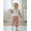 (6-7 Years, Pink) Σετ 2 τεμαχίων ίσια γραμμή. 8