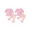 (18-24 Months, Pink) Σετ ανοιξιάτικων συνόλων 2 τεμάχια. 2