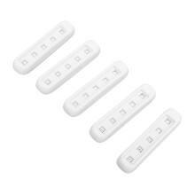 5Pcs UV Curing Light Mini USB 5 LED Beads for Nail Art 395nm White Rectangle