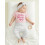 (6-12 Months, Pink) Set de 3 pantaloni simpli. 4