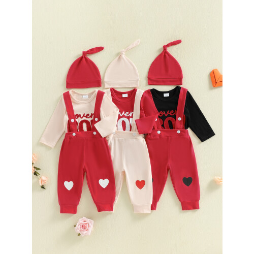(12-18 Months, Red) Σετ ρούχων Αγίου 3 τεμάχια 2