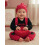 (12-18 Months, Black) Σετ ρούχων Αγίου 3 τεμάχια 7