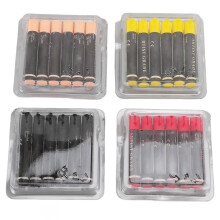 24 Pcs Oil Pastel Set 6 Black Red Yellow Skin Color Art Colors