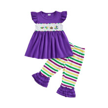 (3-6 Months, Purple) Σετ ανοιξιάτικων ρούχων για νήπια