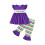(6-12 Months, Purple) Σετ ανοιξιάτικων ρούχων για νήπια 1