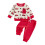 (18-24 Months, Red) Set de 2 pantaloni elastici 1