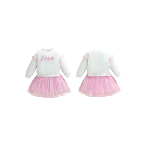 (18-24 Months, Pink) 2 τεμάχια στολή φούστα τούλι. 1