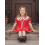 (6-12 Months, Red) Φόρεμα Αγίου Βαλεντίνου για νήπια 5