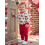 (12-18 Months, Red) Set de 2 pantaloni elastici 7