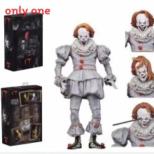 (Evil) Two Chapter It Pennywise Pvc Action Figure With Posable Joints Fans For Horror