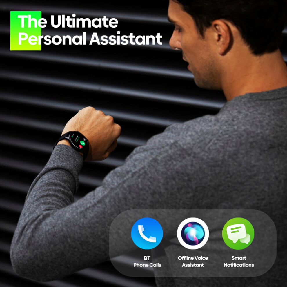 Zeblaze Btalk 2 Lite Smart Watch 1.39" 360*360, 14 Days Battery, Health & Sport Features 5001386552614