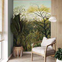 Superfresco Easy Safari Green Print To Order 3m x 2.8m Mural | Wallpaper Roll