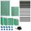 147-Piece PCB Circuit Board Prototype Kit - Double-Sided Perf Boards in 6 Sizes 1