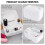 Electric Bobbin Winder Portable Bobbin Winder with Handle Automatic Bobbin Winder Machine USB/Battery Powered 5