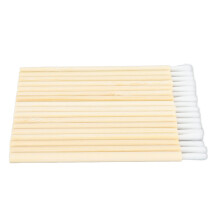 100 pièces Applicateur à lèvres jetable en nylon fiber bambou, pinceau portable pour lèvres