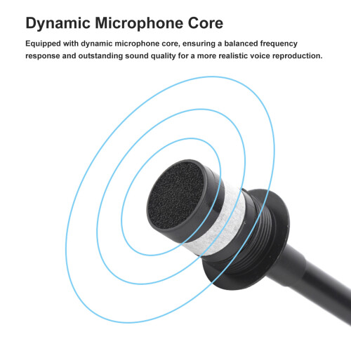 DJ Mic Pro microphone dynamique XLR à col de cygne 600Ω 2