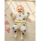 (6-12 Months, Apricot) Σετ Αποκριάτικη Στολή με Λάστιχο 8