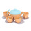 Tea Time Play Kitchen Toy ABS Mini Set with Small Kitchenware for Kids 1