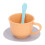 Tea Time Play Kitchen Toy ABS Mini Set with Small Kitchenware for Kids 13