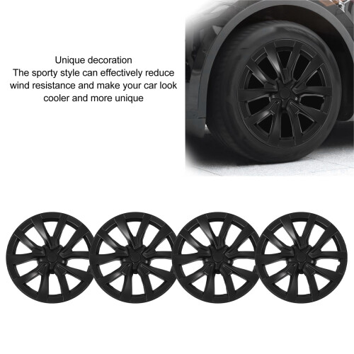 Tesla Model 3 Radkappen 18 Zoll Stern-Design 4 2