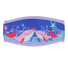 Neoprene Mask Strap Cover for Diving Hair Protector Easy to Use Stable Wear Magic Closure Versatile Usage Durable Construction