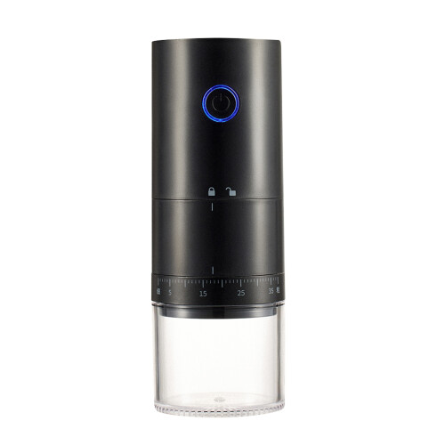 Modèle de moulin à meules USB, 120ml, 195x70x70mm, noir