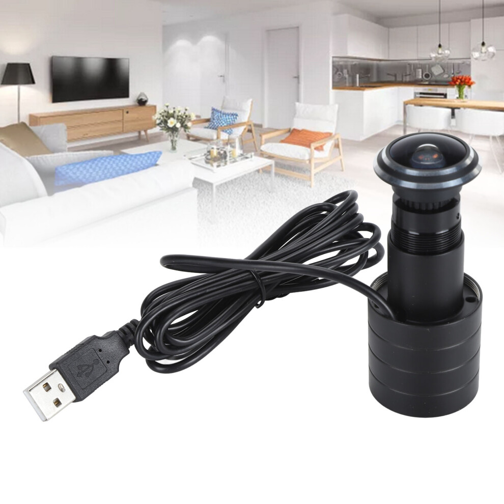 Wide Angle 1080P Hd Door Viewer Camera Â 2Mp Usb Peephole Eye 8431385779595