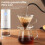 Portable USB Rechargeable Ceramic Burr Coffee Grinder 120ml White 6