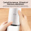 Portable USB Rechargeable Ceramic Burr Coffee Grinder 120ml White 4