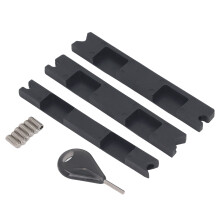 Professioneller Kunststoff-Reflektor-Box-Adapter mit Fin-Key-Schrauben – 3 Stück
