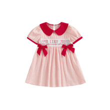 (3-4 Years, Pink) Φόρεμα Αγίου Βαλεντίνου σχήμα καρδιάς