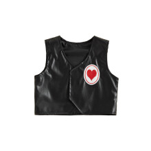 (18-24 Months, Black) Chlapčenská vesta na predná časť