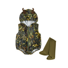(6-12 Months, Army Green) Completo tutina neonato, i giorni.