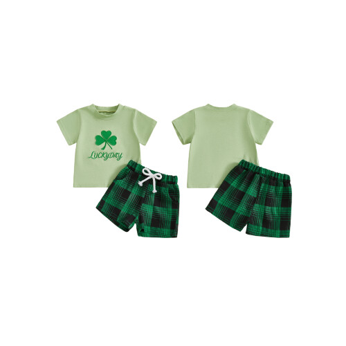 (2-3 Years, Green) Completo estivo per due pezzi. 1