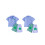 (2-3 Years, Blue) Conjunto de 2 e shorts. 2
