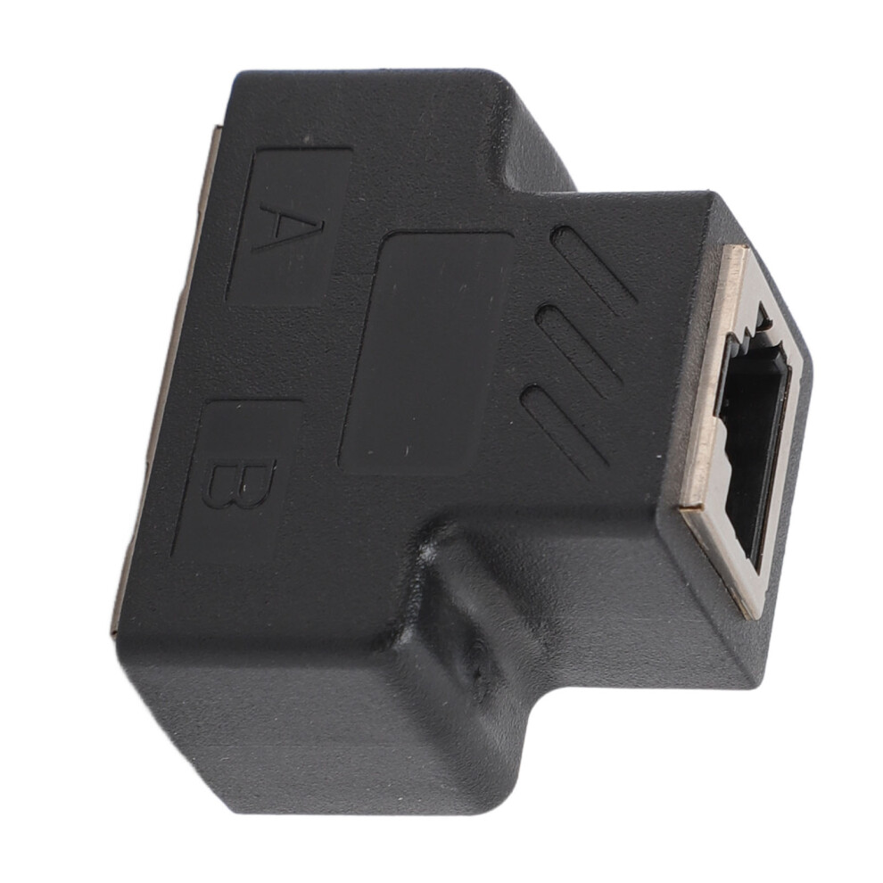 Ethernet Splitter Adapter Rj45 Lan Network Internet 1 To 2 Splitter 8371385780309