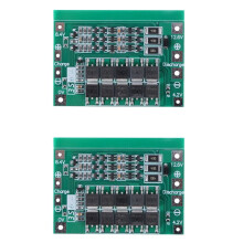 2X 3S 60A Bms Bord Lithium Li-Ion 18650 Batterie Schutz Bord mit Balance für Bohr Motor 11,1 V 12,6 V 18650 Lipo Zell Modul