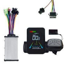 Elektrische Scooter NFC LCD-Scherm E-Bike NFC Kleurensnelheidsmeter 24V/36V/48V/60V UART + 36V/48V 350W Controller SM5 + 2PIN