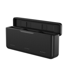 Chargeur de Batterie de Caméra à Charge Rapide de Type C avec Stockage de Carte 2XTF pour Chargeur de Caméra D'Action pour  OSMO Action 4/3